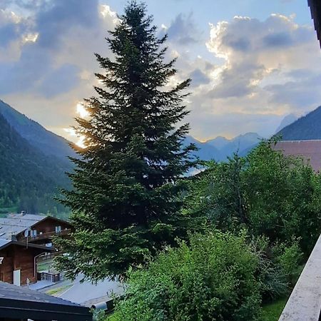 Charmant Studio 3 Pers. Avec Balcon, Proche Centre Et Remontees, Parking Inclus, Chatel - Fr-1-676-34 Daire Dış mekan fotoğraf