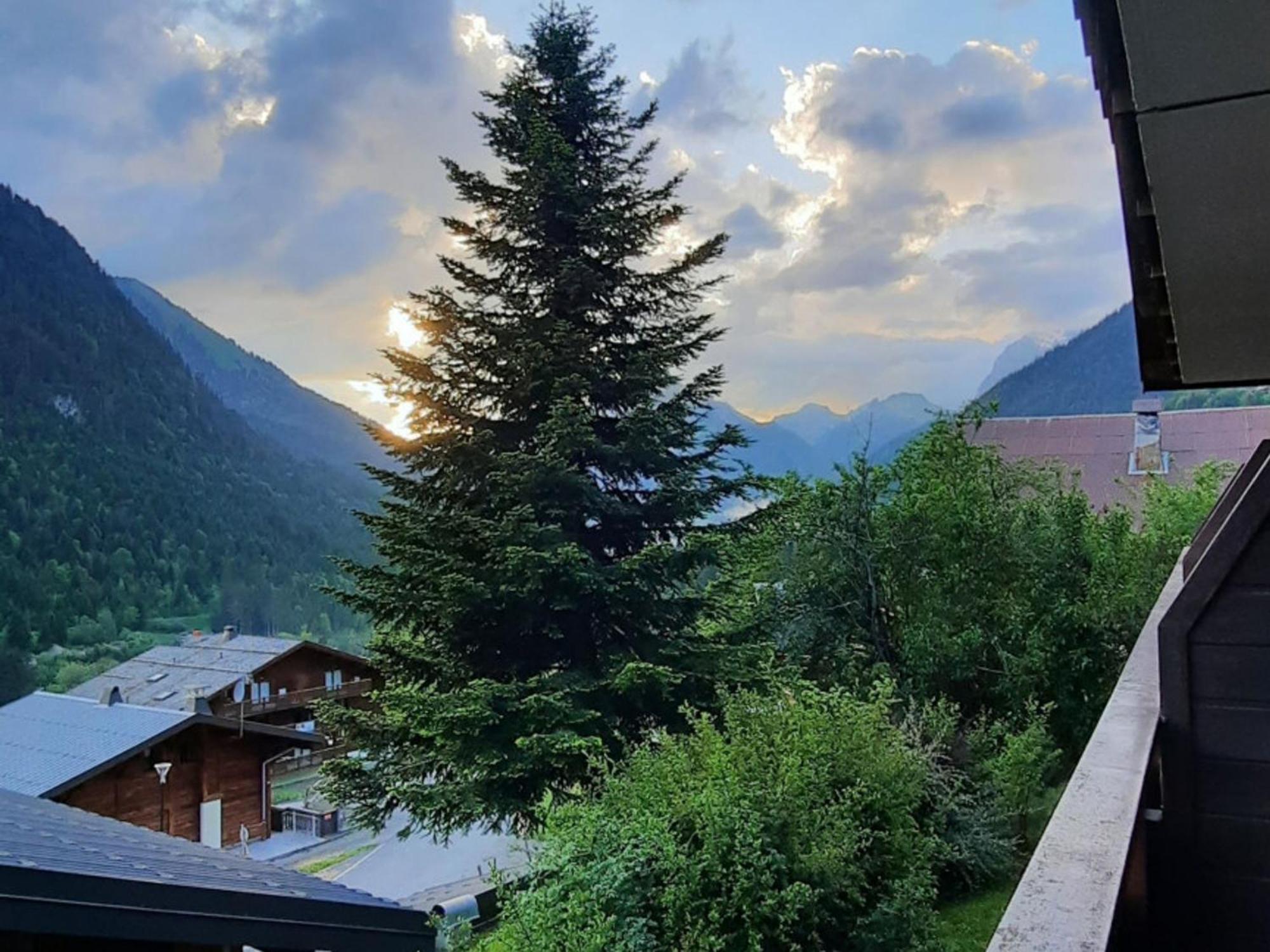 Charmant Studio 3 Pers. Avec Balcon, Proche Centre Et Remontees, Parking Inclus, Chatel - Fr-1-676-34 Daire Dış mekan fotoğraf